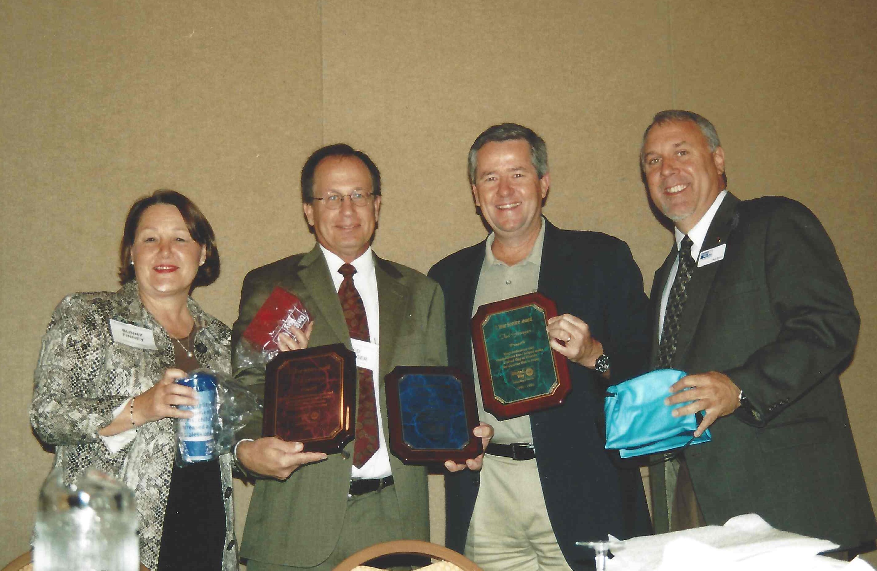 2005 Bunny Finney, Ted Granger, Brian Gallagher, Rob Rains (UWW Conference)