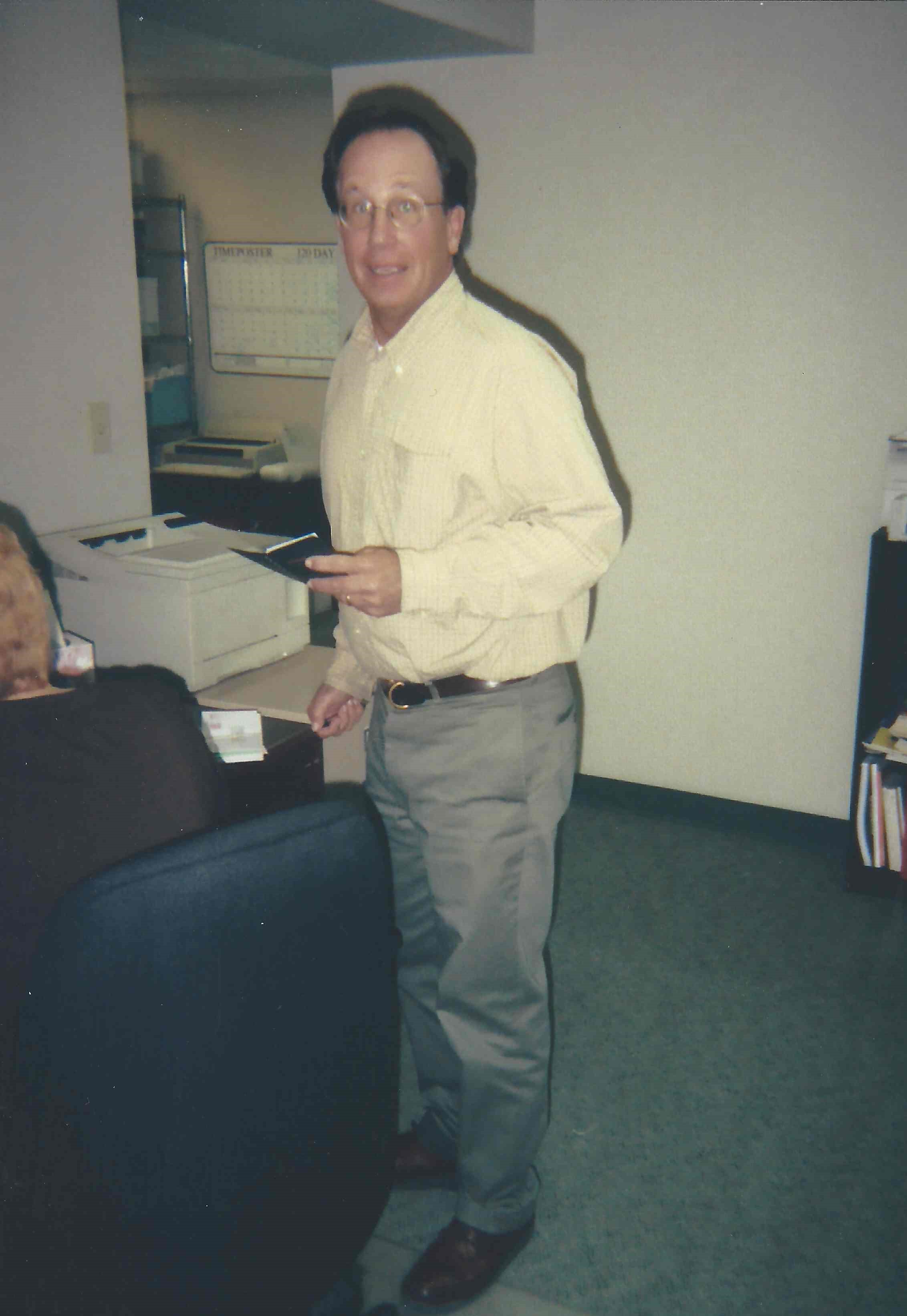 2006 Ted Granger in UWOF office