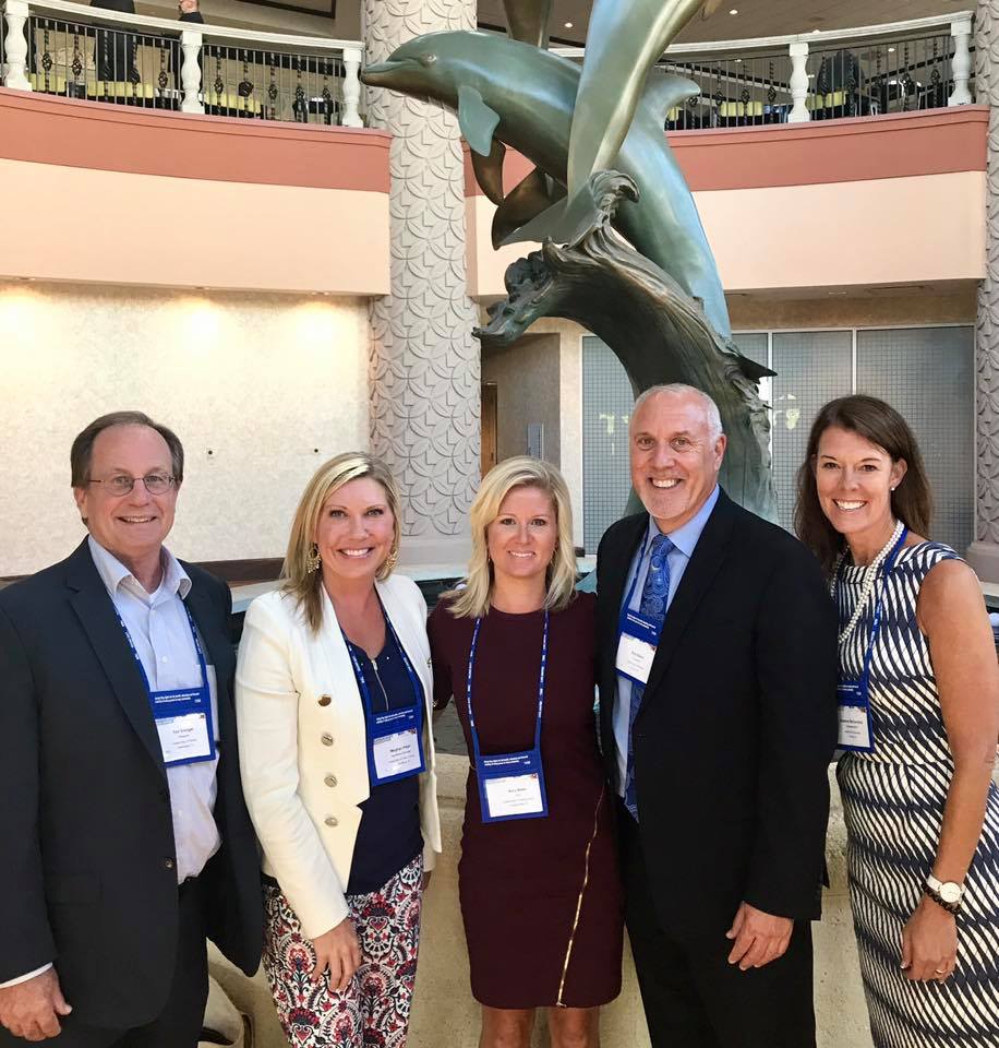 2017 Ted Granger, Meghan Pitzer, Amy Meek, Rob Rains, Suzanne McCormick (UWW conference)