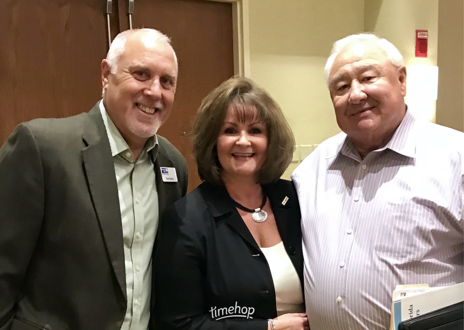 2018 Board & CEO Meeting (Rob Rains, Beth Meredith, Dennis Burns)
