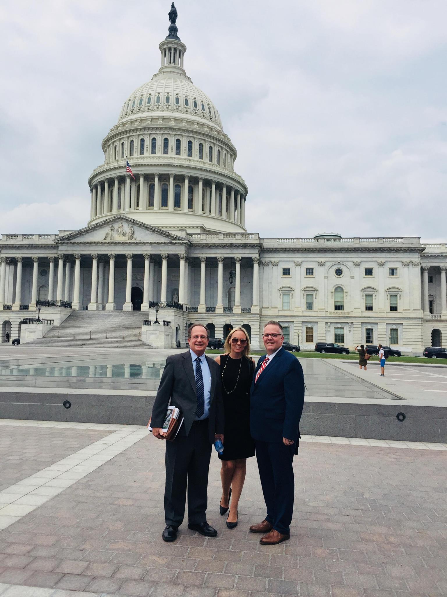 2018 Ted Granger, Amanda Gorski, Bryan Taylor in Washington, DC