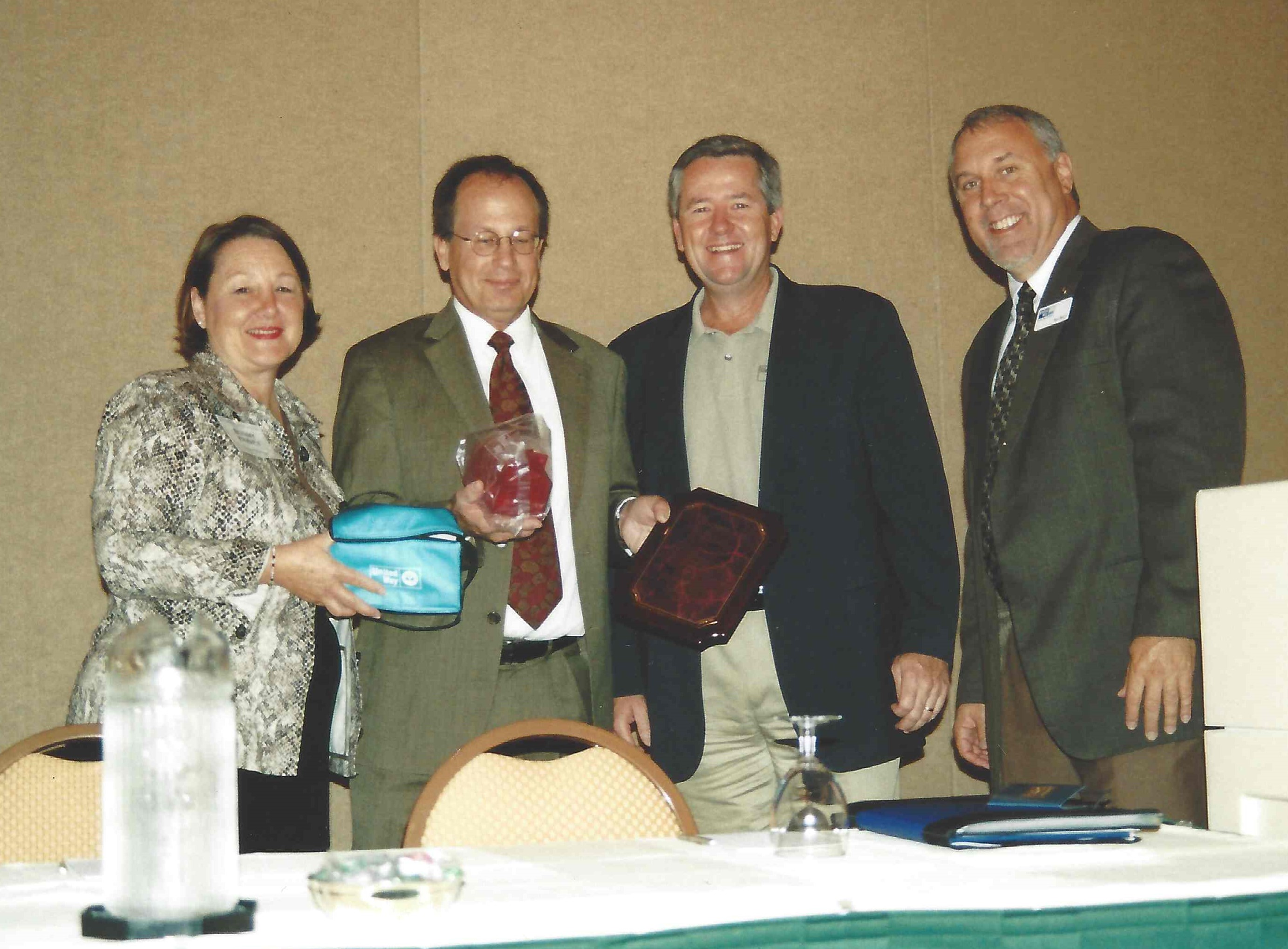 2005 Bunny Finney, Ted Granger, Brian Gallagher, Rob Rains (UWW Conference)