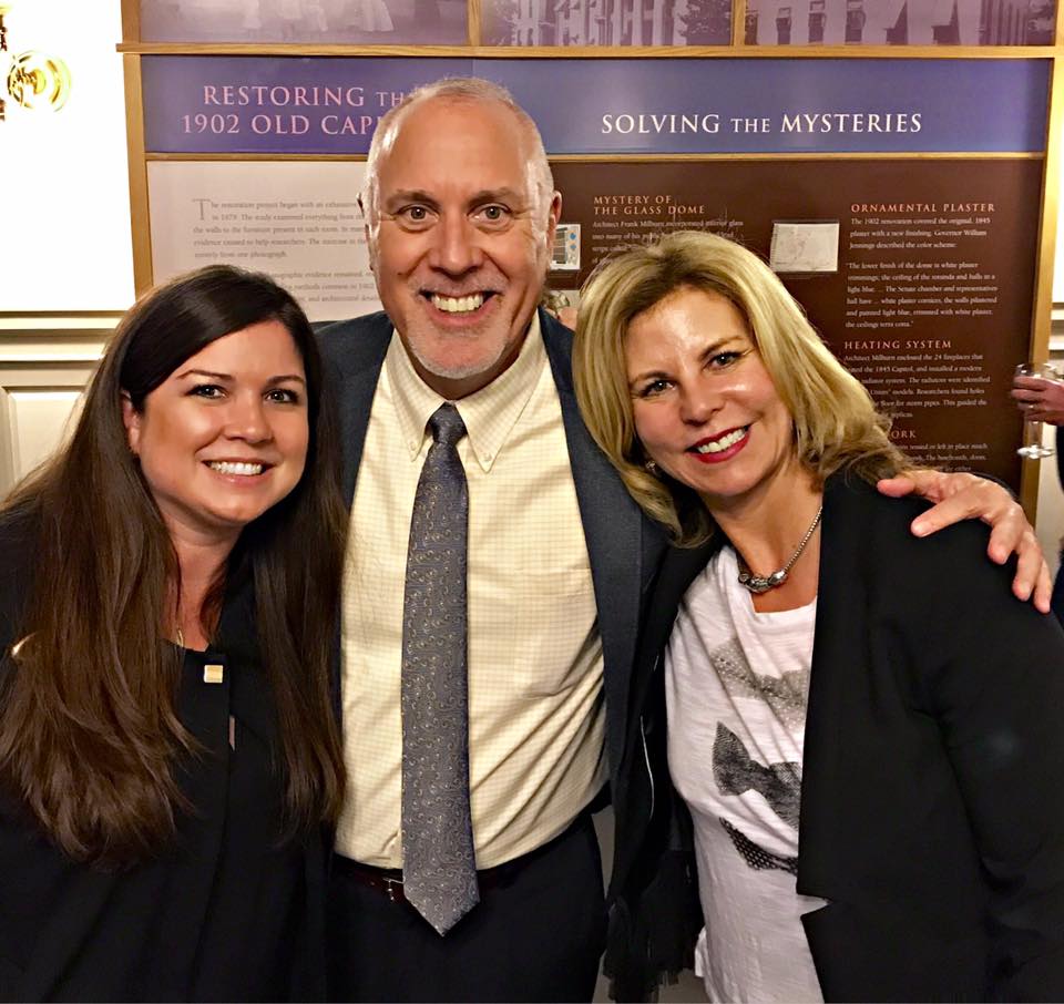 2017 Capitol Days (Mary Beth Albritton, Rob Rains, Kathleen Cannon)