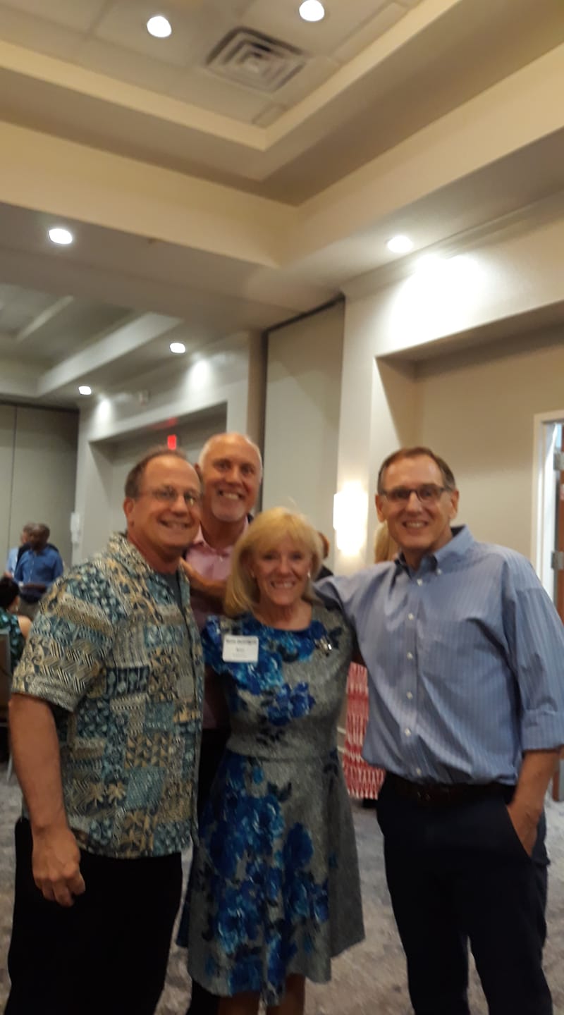 2019 Ted, Rob Rains, Ann Breidenstein, Terry Worthington