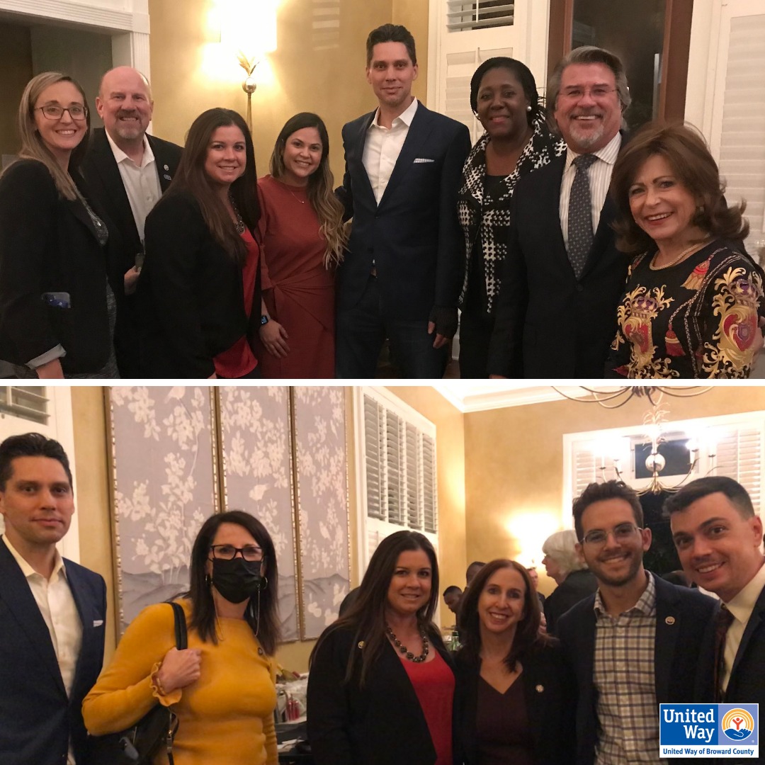 Rick with Broward group at the Capitol Days Reception